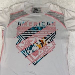 american fighter tee in women size M